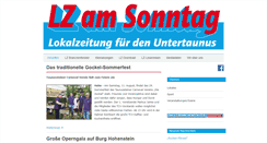 Desktop Screenshot of lz-am-sonntag.de